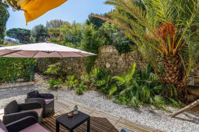 Charming three-bed apartment garden 500 m from beaches in Antibes